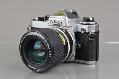Lot 478 - A Nikon FE SLR Camera