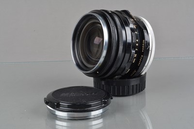 Lot 505 - A Nippon Kogaku PC-Nikkor 35mm f/3.5 Lens