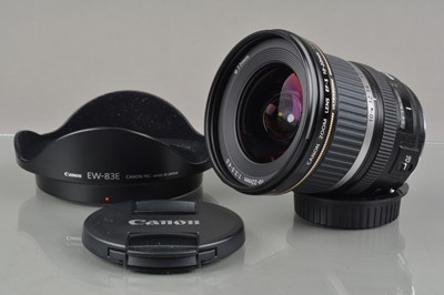 Lot 534 - A Canon EF-S 10-22mm f/5-4.5 USM Lens