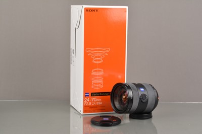 Lot 574 - A Sony Carl Zeiss T* 24-70mm f/2.8 ZA SSM Vario Sonnar Lens
