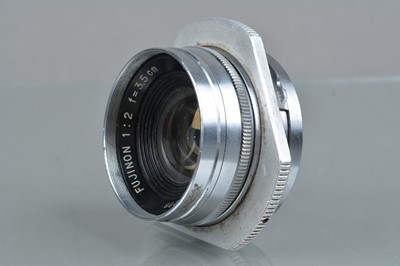 Lot 577 - A Fujinon 3.5cm f/2 Lens