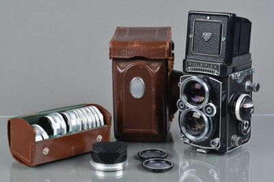 Lot 598 - A Rolleiflex 2.8F TLR Camera