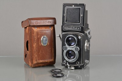 Lot 601 - A Rolleiflex X-Sync TLR Camera