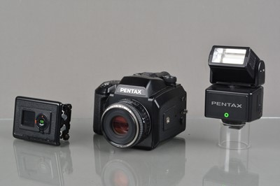 Lot 602 - A Pentax 645n Camera