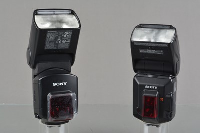 Lot 619 - Two Sony Alpha Flash Units