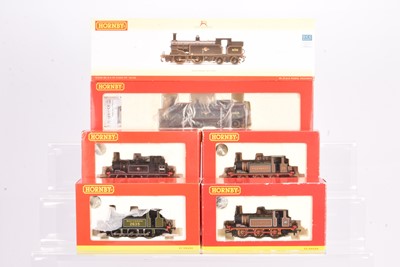 Lot 216 - Hornby China Dapol Southern and BR Railway 00 Gauge Class M7 and Terrier Steam Tank Locomotives