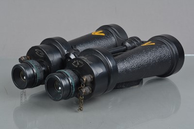 Lot 647 - A Pair of Barr & Stroud WWII 7x British Military Binoculars