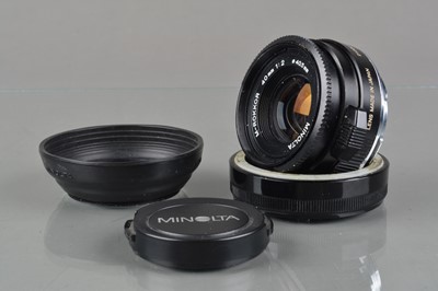 Lot 669 - A Minolta M-Rokkor 40mm f/2 Lens