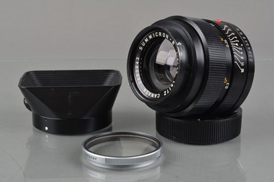 Lot 673 - A Leitz Canada 35mm f/2 Summicron-R Lens