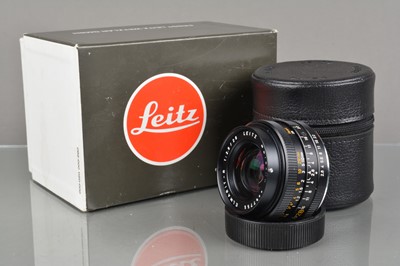 Lot 679 - A Leitz Wetzlar 28mm f/2.8 Elmarit-R Lens