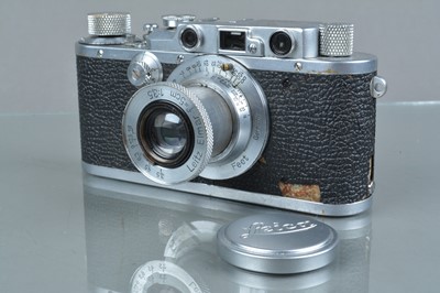 Lot 680 - A Leitz Wetzlar Leica IIIa Rangefinder Camera