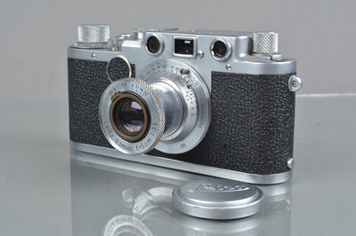 Lot 681 - A Leitz Wetzlar Leica IIc Rangefinder Camera