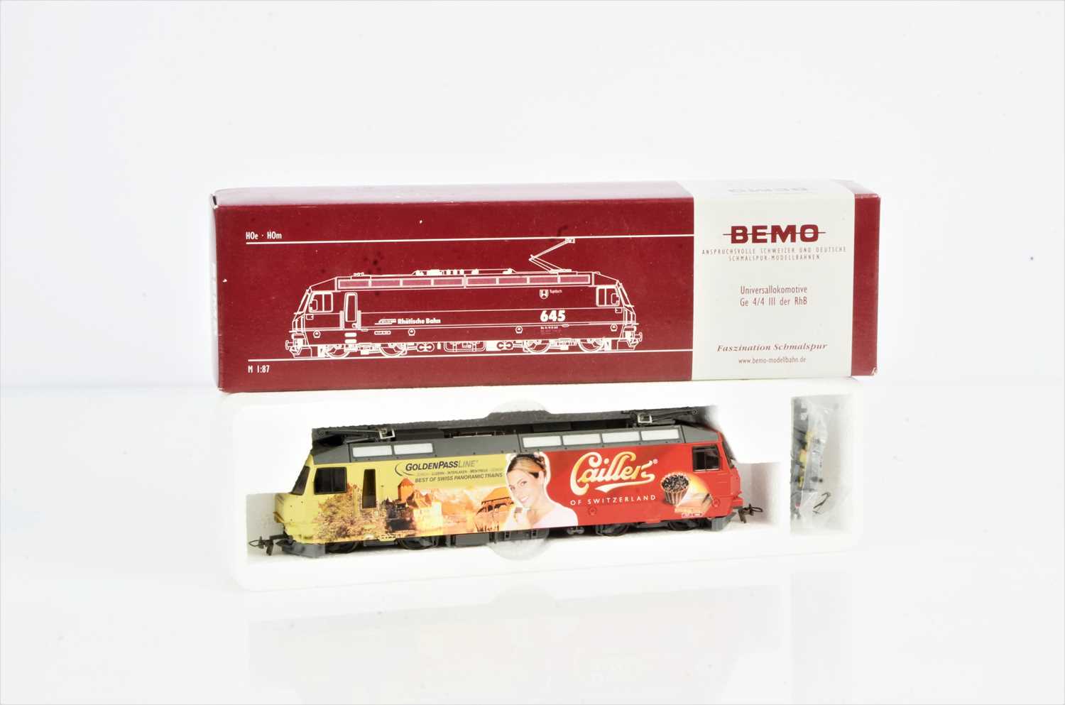 Lot 11 - Bemo H0m Gauge Swiss Electric Locomotive