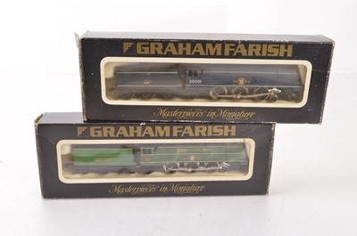 Lot 30 - Graham Farish by Bachmann N Gauge Steam Locomotives and Tenders