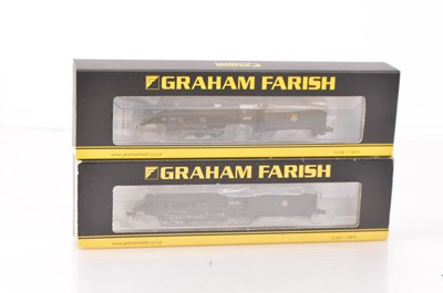 Lot 44 - Graham Farish by Bachmann N Gauge Steam Locomotives and Tenders