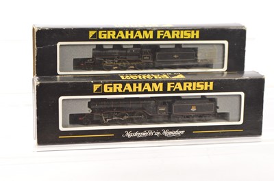 Lot 45 - Graham Farish by Bachmann N Gauge Steam Locomotives and Tenders