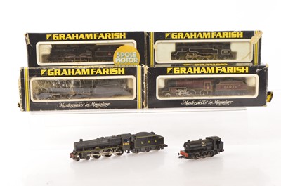 Lot 48 - Graham Farish N Gauge Steam Locomotives