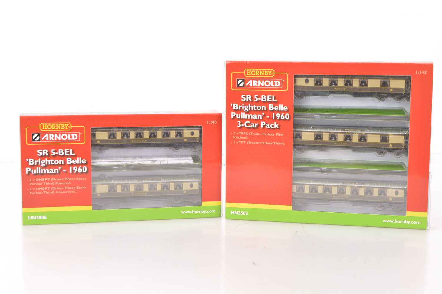 Lot 49 - Hornby Arnold N Gauge Brighton Belle Multiple Unit 1960