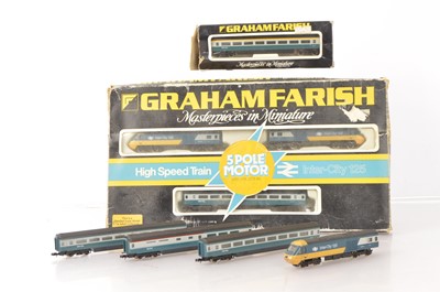 Lot 61 - Graham Farish N Gauge Intercity 125 Train Pack  Additional Coaches and Powered Unit (6)
