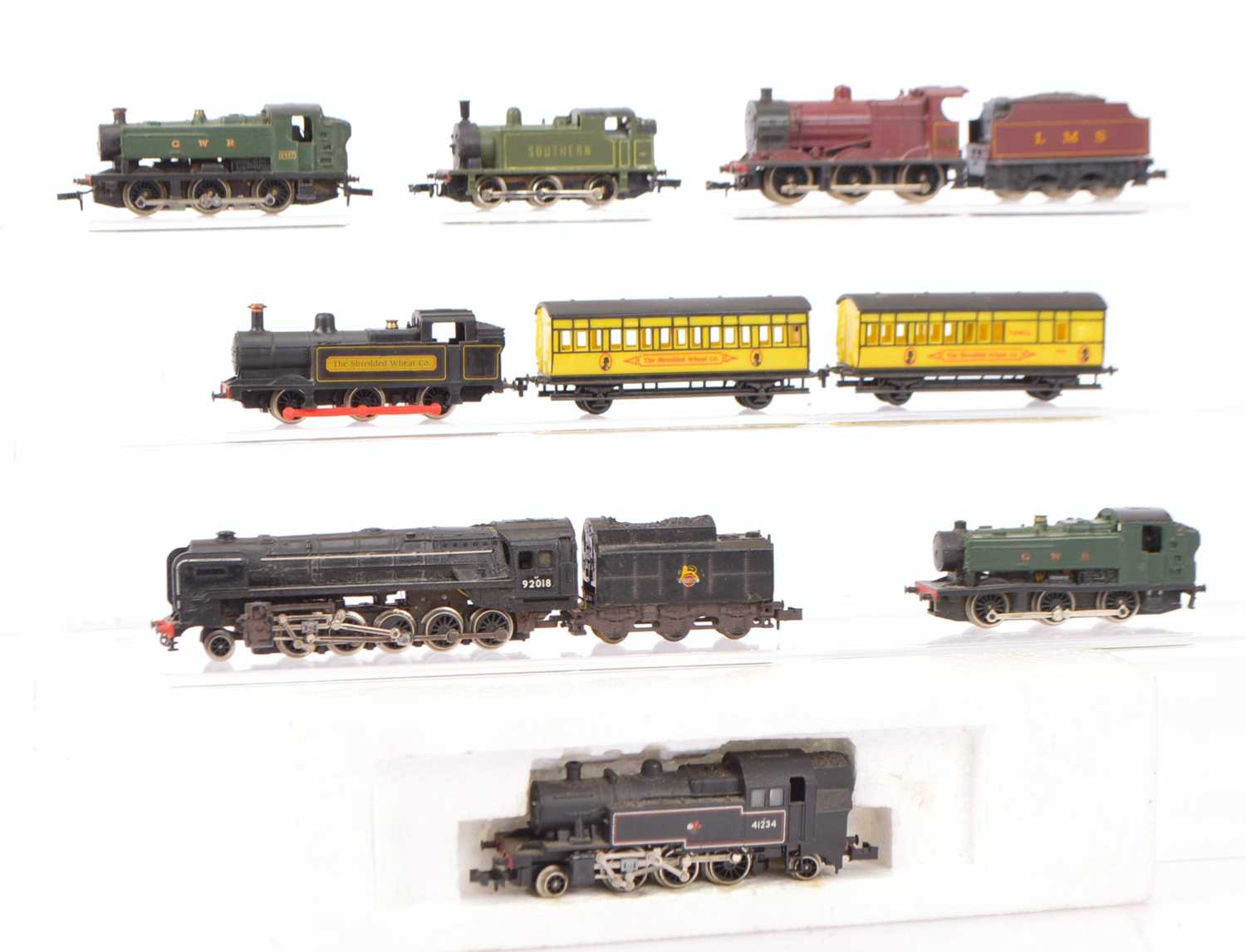 Lot 78 - British Outline N Gauge Steam Locomotives (9)