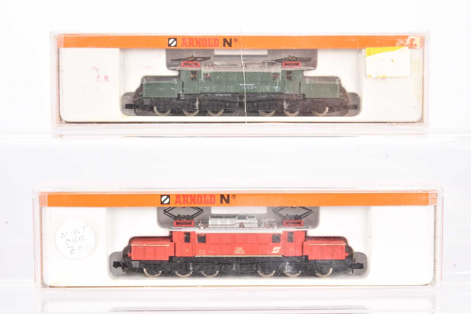 Lot 22 - Arnold N Gauge German and Austrian Krokodil Electric Locomotives