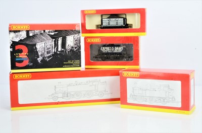 Lot 91 - Hornby China OO Gauge Steam Tank Locomotives and Goods Wagons (7)