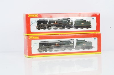 Lot 94 - Hornby China OO Gauge Rebuilt West Country Class Steam Locomotives and Tenders