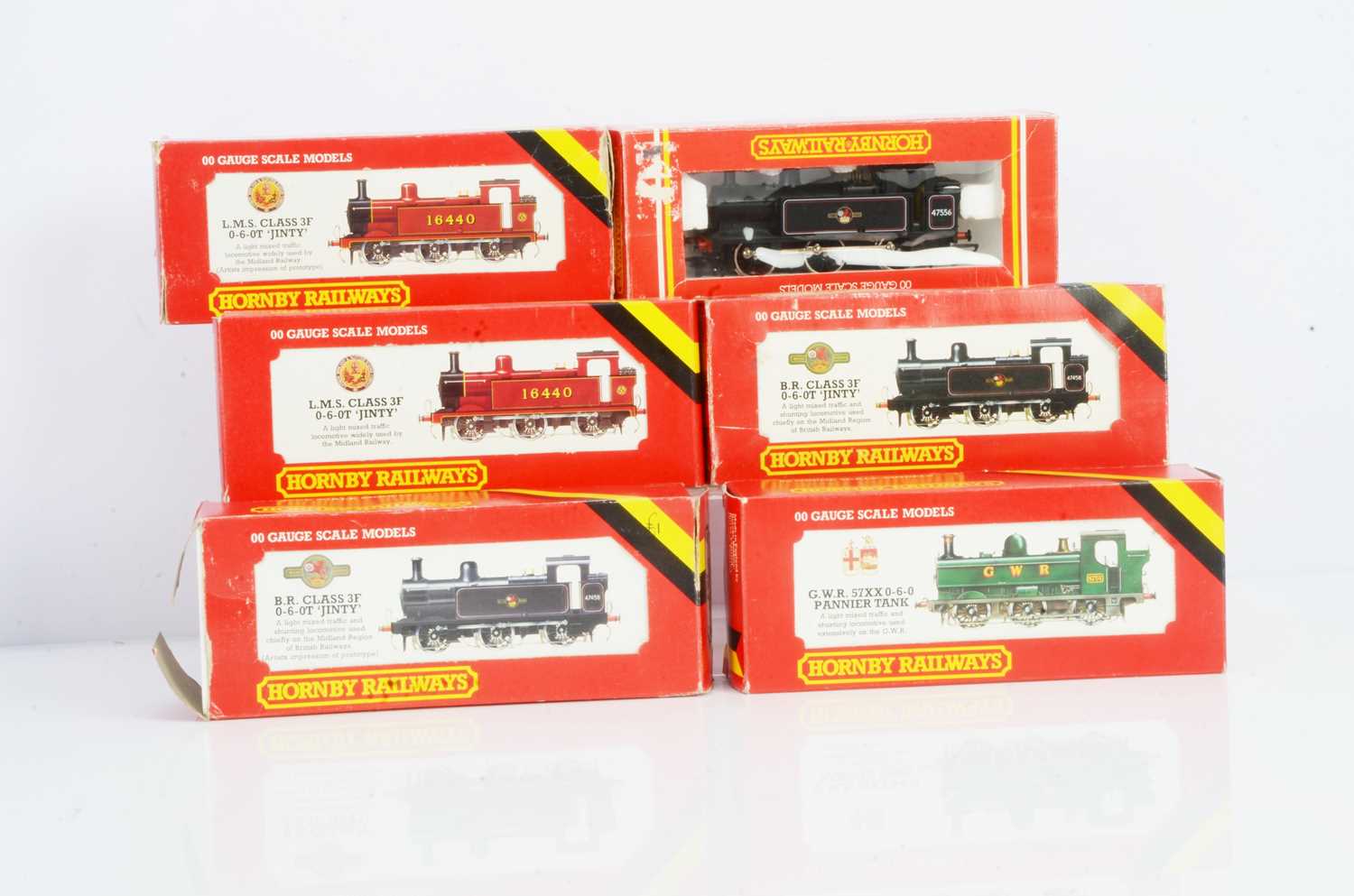 Lot 106 - Hornby Margate OO Gauge Steam Tank Locomotives (6)