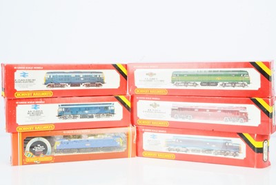 Lot 108 - Hornby Margate OO Gauge BR Diesel and Electric Locomotives (6)