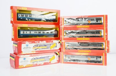 Lot 109 - Hornby Margate OO Gauge Diesel and Electric Locomotives and Coaches (8)