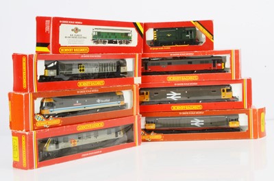 Lot 112 - Hornby Margate OO Gauge Diesel and Electric Locomotives (8)