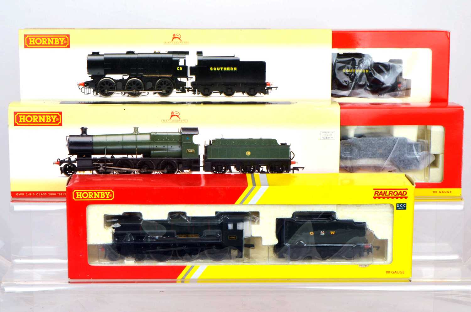 Lot 124 - Hornby China OO Gauge Steam Locomotives with Tenders