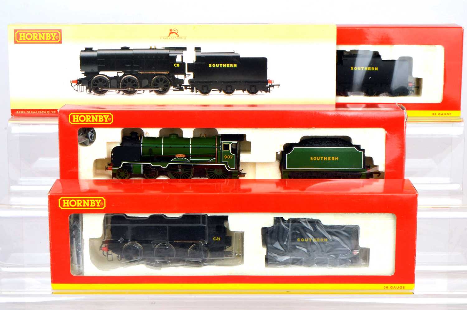 Lot 125 - Hornby China OO Gauge SR Steam Locomotives with Tenders