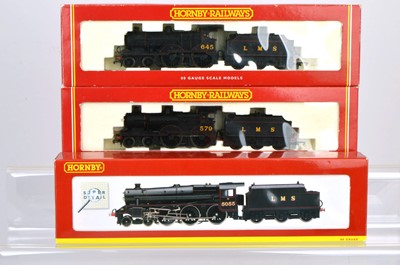 Lot 127 - Hornby China OO Gauge LMS Steam Locomotives with Tenders