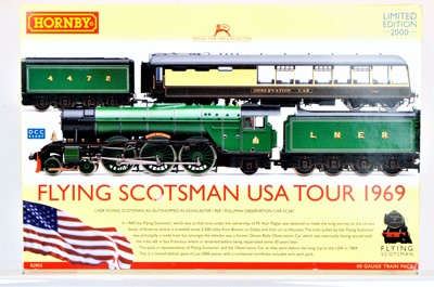 Lot 153 - Hornby China OO Gauge Flying Scotsman USA Tour 1969 Limited Edition Train Pack