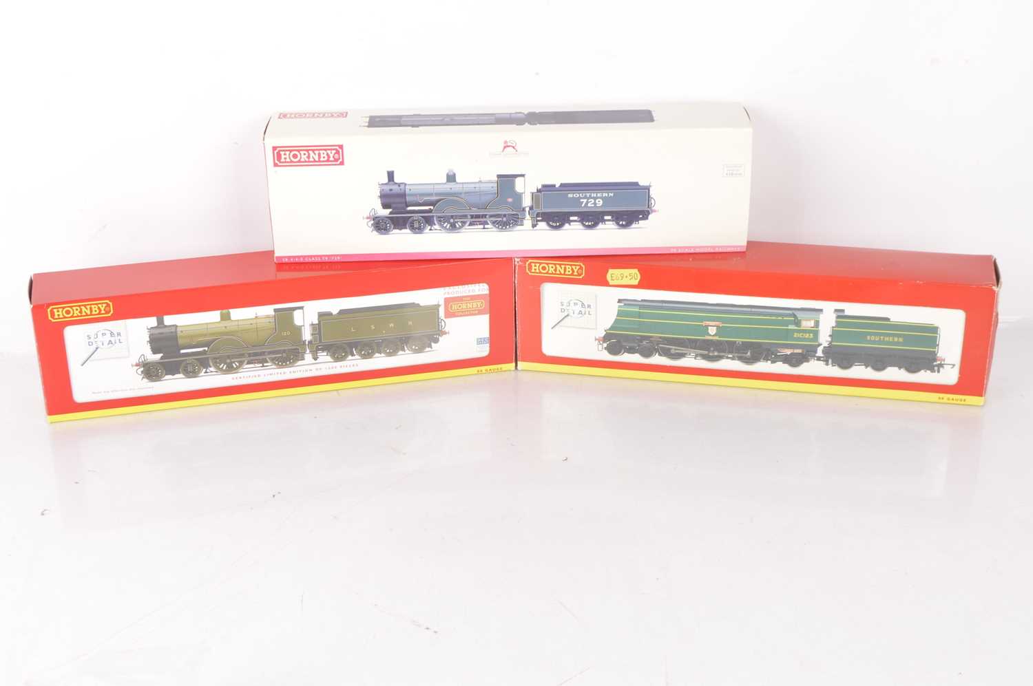 Lot 163 - Hornby China OO Gauge Steam Locomotives with Tenders