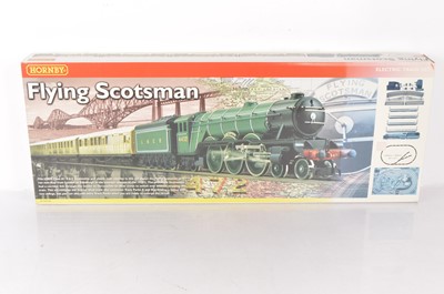 Lot 182 - Hornby China OO Gauge Flying Scotsman Train Set