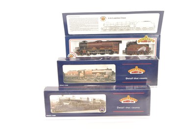 Lot 188 - Bachmann OO Gauge LMS Steam Locomotives with Tenders