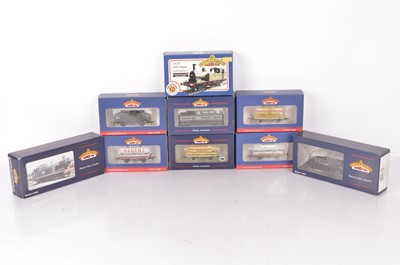 Lot 211 - Bachmann OO Gauge Steam Tank Locomotives and Goods Wagons (9)