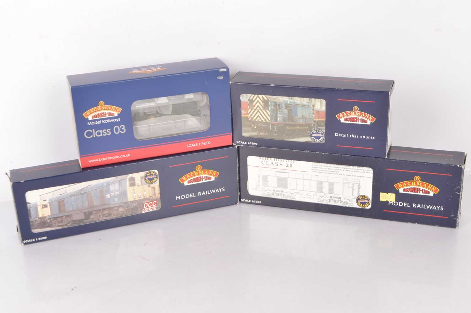 Lot 214 - Bachmann OO Gauge BR Diesel Locomotives (4)