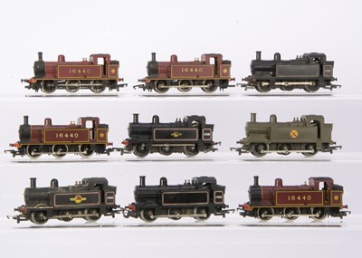 Lot 259 - Tri-ang and Hornby 00 Gauge Jinty class 3F 0-6-0 Steam Tank Locomotives 