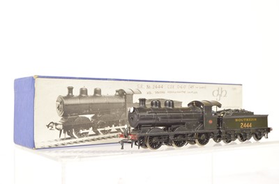 Lot 308 - DJH kitbuilt 00 gauge Southern black Class C2X 0-6-0 2444 Locomotive and Tender