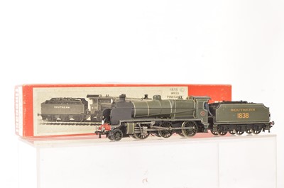 Lot 309 - Will's Finecast kitbuilt 00 Gauge  Southern Olive green N Class No 1838