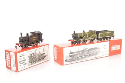 Lot 313 - Pair of South Eastern Finecast 00 Gauge Southern kitbuilt Locomotives