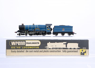 Lot 407 - Wrenn 00 Gauge W2223 BR blue Castle Class 4082 'Windsor Castle' Locomotive and tender