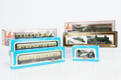 Lot 362 - GWR OO Gauge Steam Locomotives and Railcar (6)