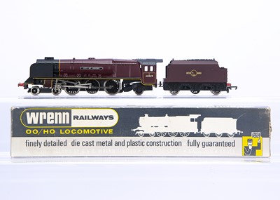 Lot 410 - Wrenn 00 Gauge W2226 BR maroon City Class 46245 'City of London' Locomotive and Tender