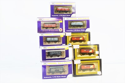 Lot 370 - Dapol OO Gauge West Country Goods Wagons Includes Special Edition Examples (9)