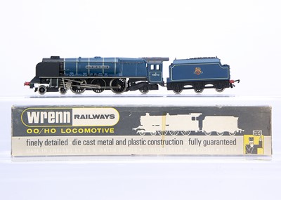 Lot 411 - Wrenn 00 Gauge W2226 BR blue City Class 46242 'City of Glasgow' Locomotive and Tender