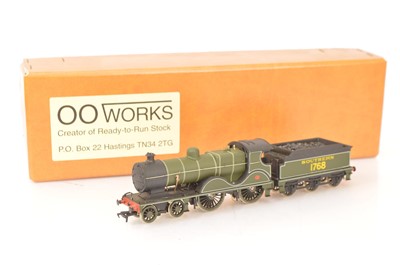 Lot 381 - OO Works OO Gauge SR Steam Locomotive and Tender